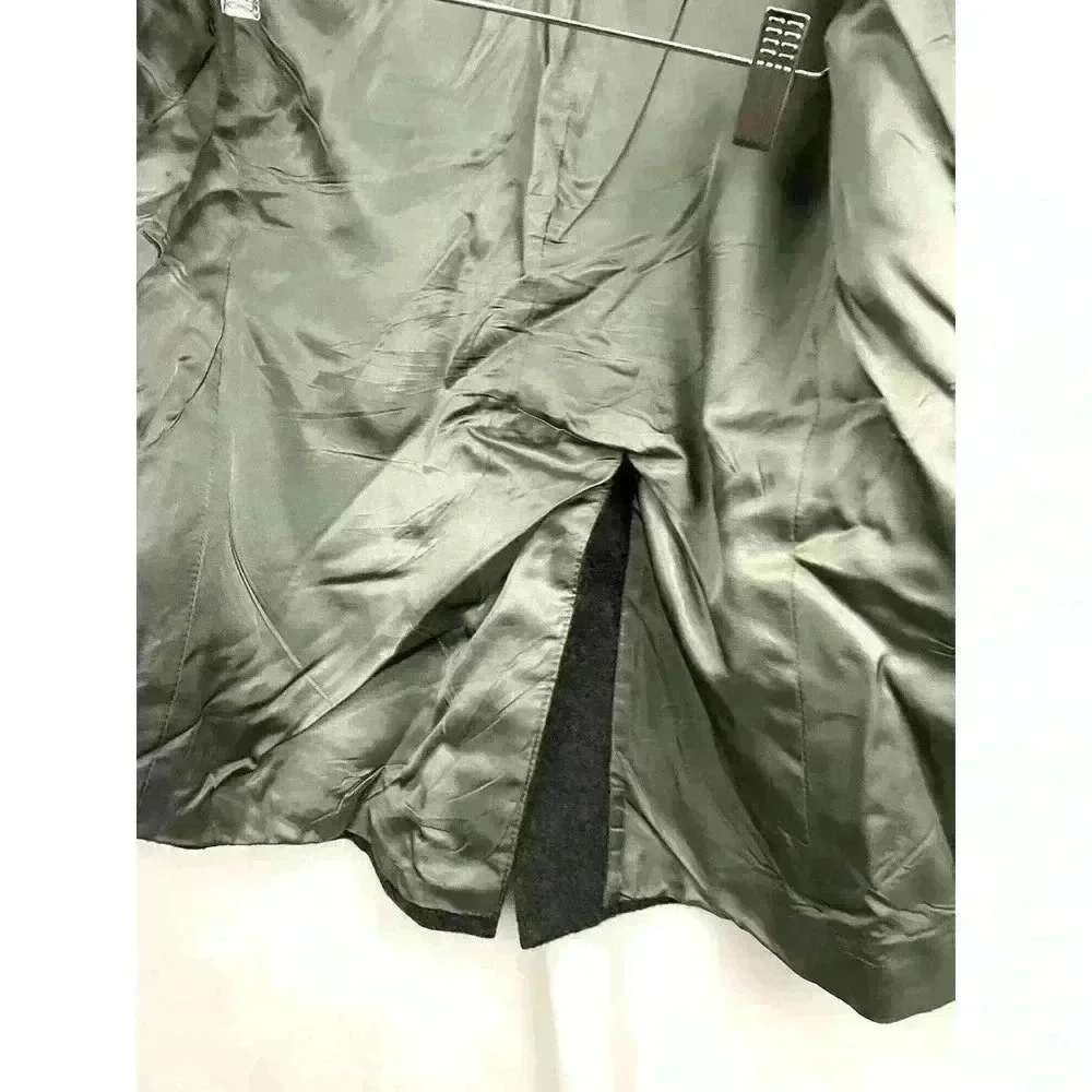 VTG Charcoal 100% Camel‎ Hair Men's Blazer Sports Jacket Lined 40R Made in USA